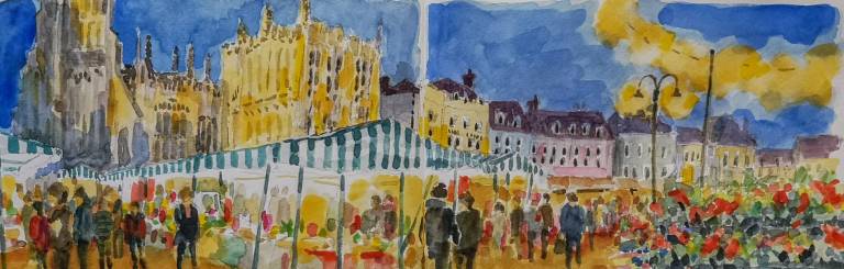 A Cotswold Sketchbook - Sarah Wimperis