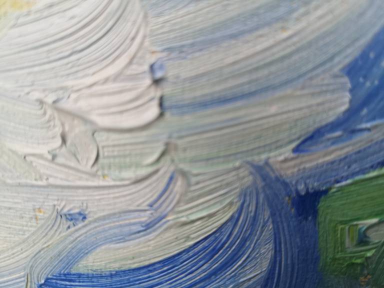 Wheat field with Cypress, After Vincent. - Sarah Wimperis