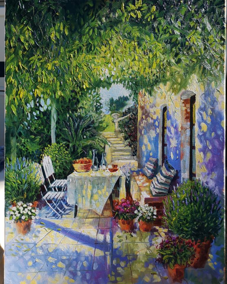 Provence Terrace - Sarah Wimperis