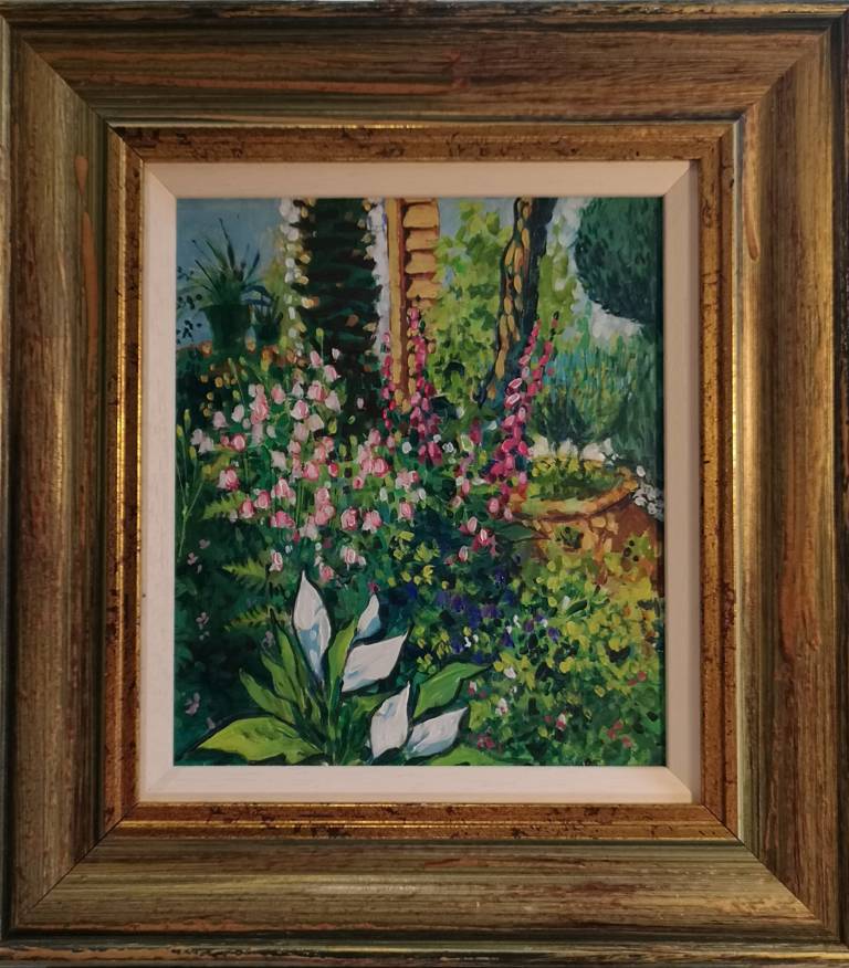 Summer Flowers  4th June (Framed) - Sarah Wimperis