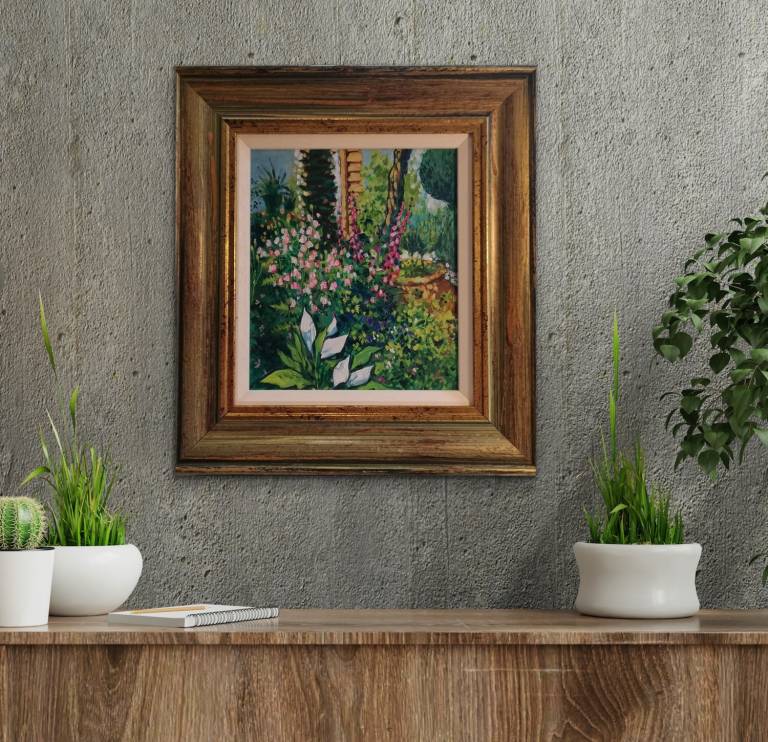 Summer Flowers  4th June (Framed) - Sarah Wimperis