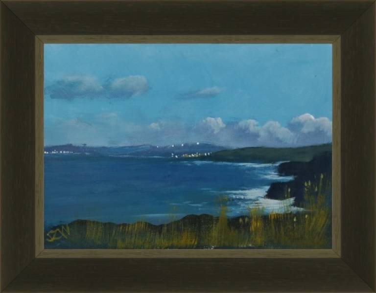 Winter Across Mounts Bay - Sarah Wimperis
