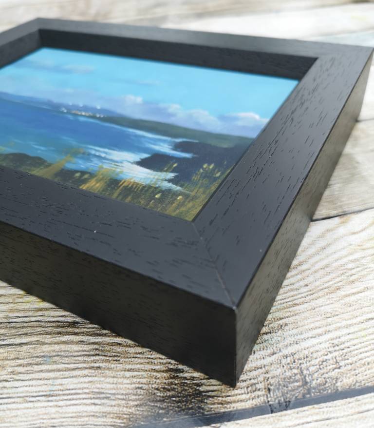 Winter Across Mounts Bay - Sarah Wimperis