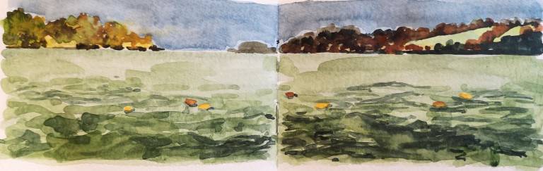 Woven Waters, Cornwall Sketchbook - Sarah Wimperis