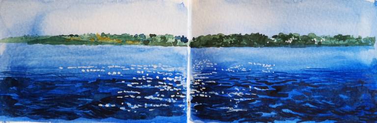 Woven Waters, Cornwall Sketchbook - Sarah Wimperis