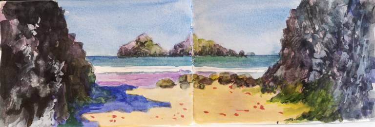 Woven Waters, Cornwall Sketchbook - Sarah Wimperis