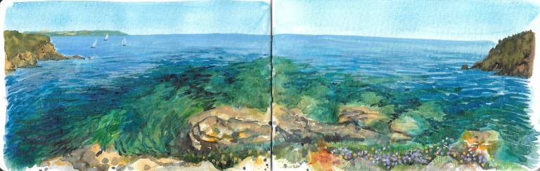 Woven Waters, Cornwall Sketchbook - Sarah Wimperis