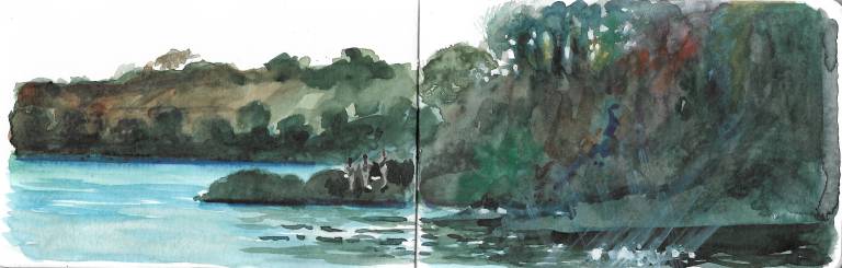 Woven Waters, Cornwall Sketchbook - Sarah Wimperis