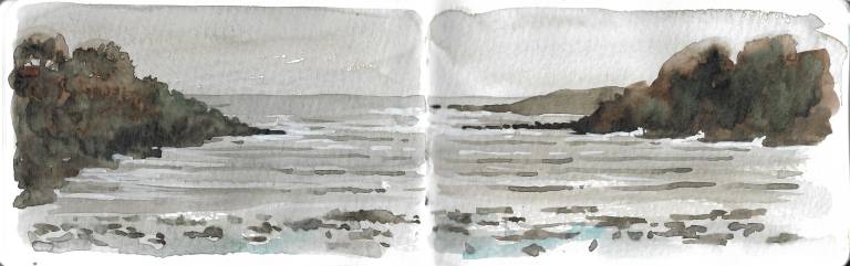Woven Waters, Cornwall Sketchbook - Sarah Wimperis
