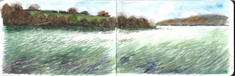 Woven Waters, Cornwall Sketchbook - Sarah Wimperis
