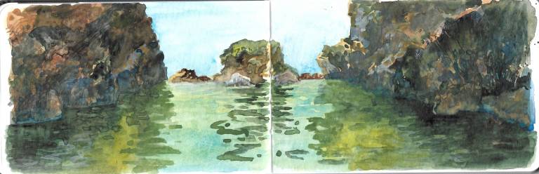 Woven Waters, Cornwall Sketchbook - Sarah Wimperis