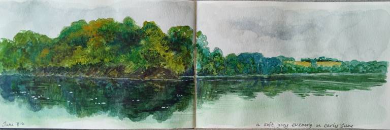 Summer on the Helford Sketchbook (WIP) - Sarah Wimperis