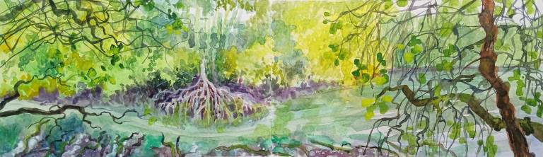 Summer on the Helford Sketchbook (WIP) - Sarah Wimperis