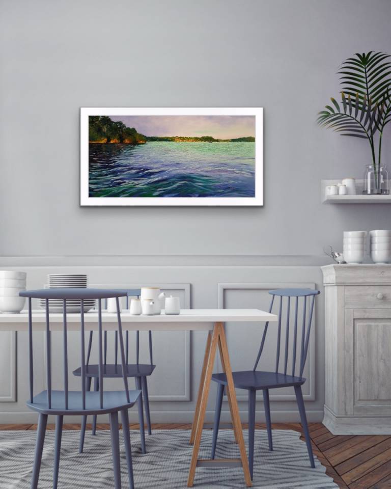 Dawn Light on Helford - Sarah Wimperis