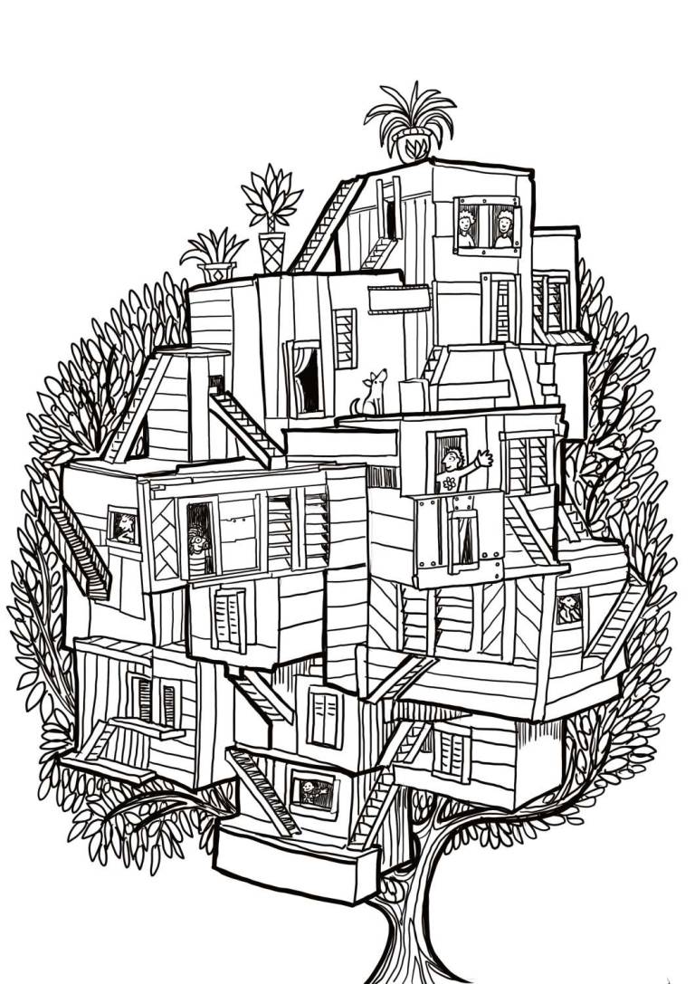 Tree House - Sarah Wimperis