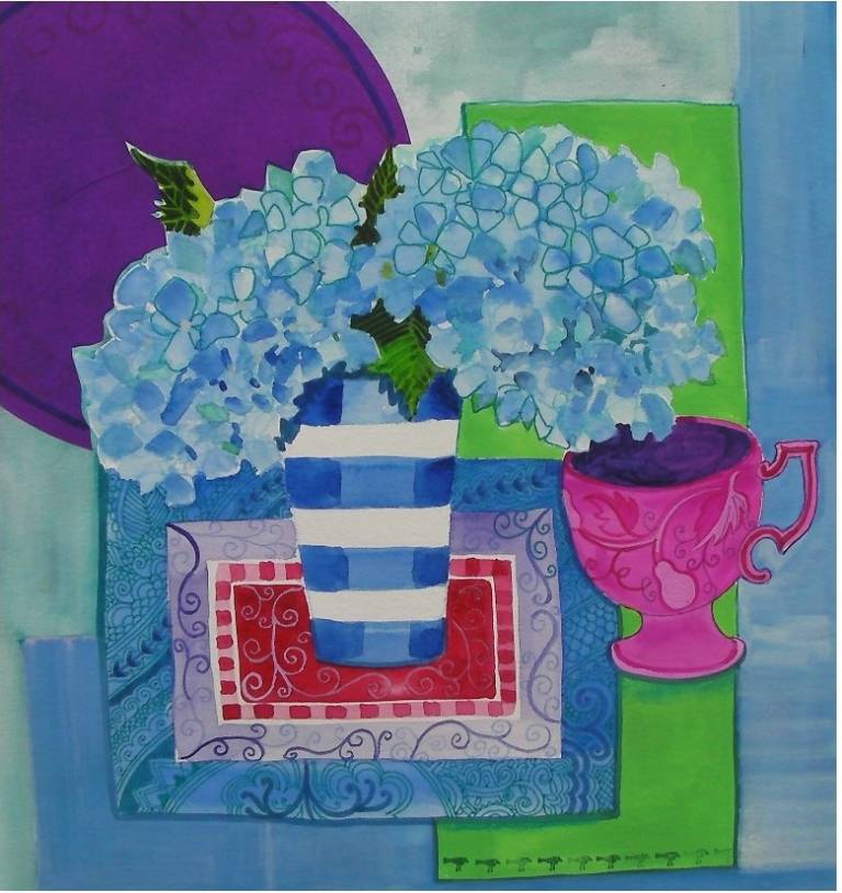 Hydrangea - Sarah Wimperis