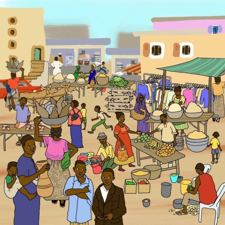 Africa Market - Sarah Wimperis