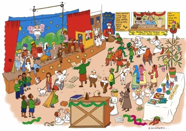 A School Christmas - Sarah Wimperis