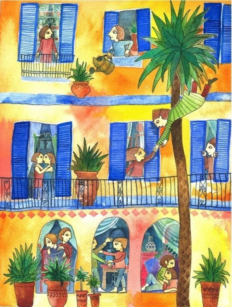 Yellow House - Sarah Wimperis