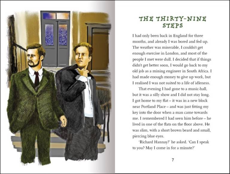 The Thirty Nine Steps - Sarah Wimperis