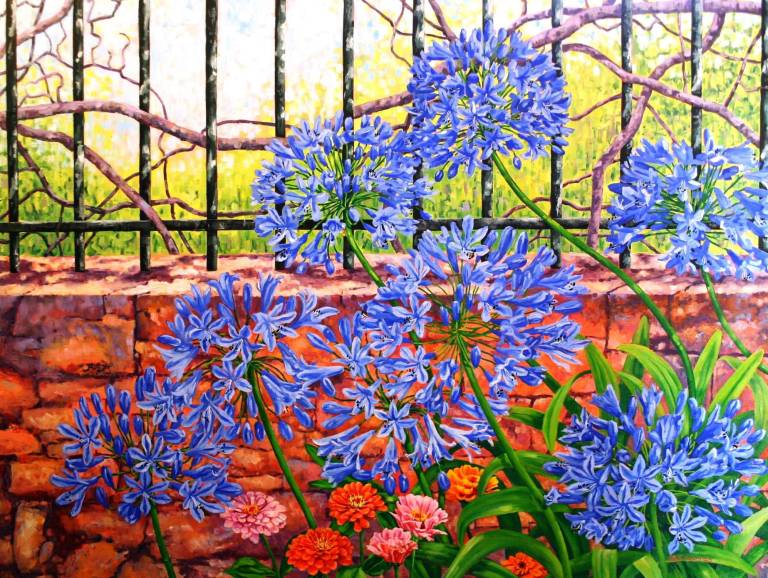 Gardens, flowers and still life paintings - 