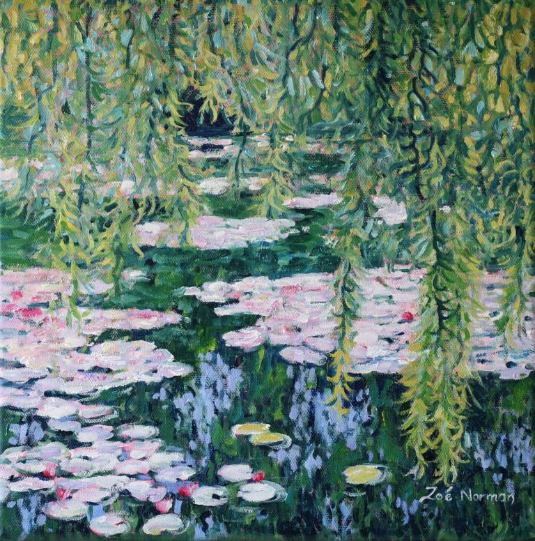 Waterlilies and Willows - Zoe Elizabeth Norman
