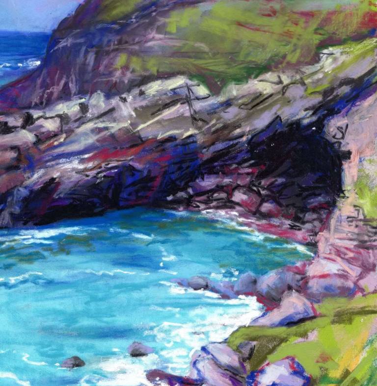 Cornwall - Cove at Tintagel - Zoe Elizabeth Norman