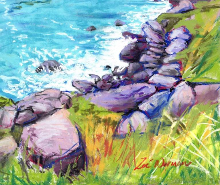 Cornwall - Cove at Tintagel - Zoe Elizabeth Norman