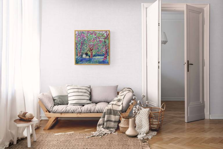 Bluebells and Lilac - Zoe Elizabeth Norman