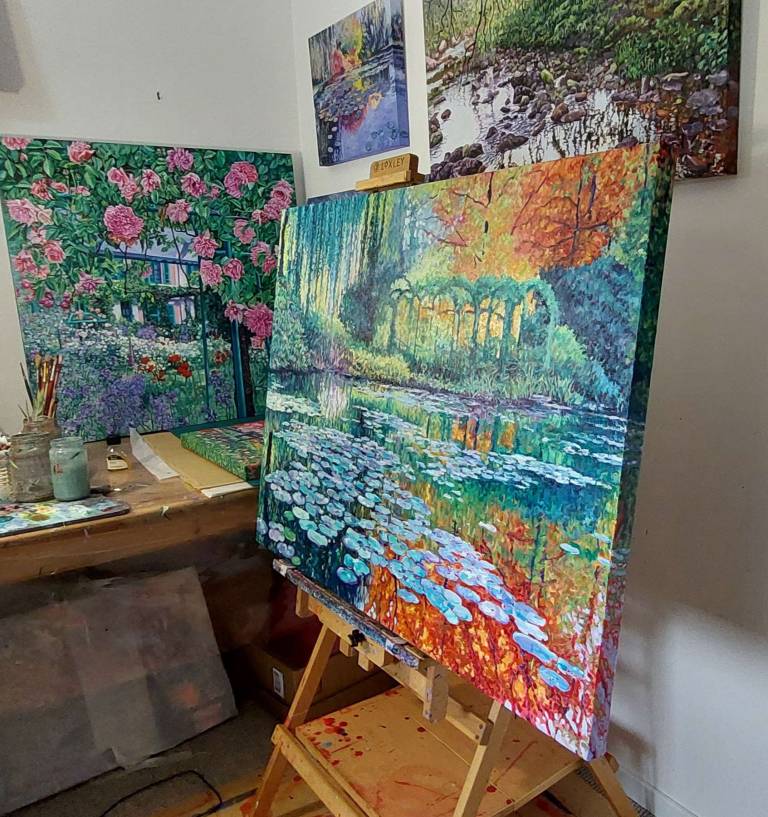 Lily Pond Reflections - Zoe Elizabeth Norman