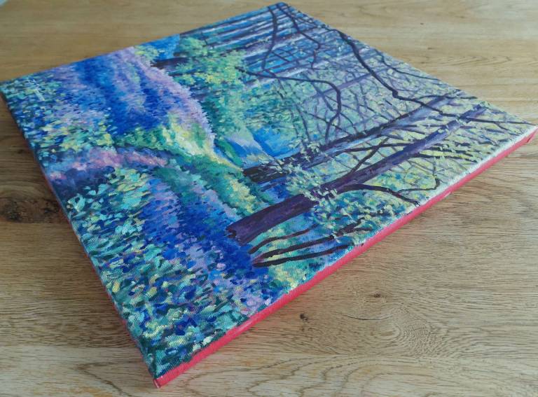 Path through the Bluebells - Zoe Elizabeth Norman