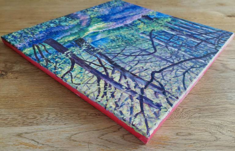 Path through the Bluebells - Zoe Elizabeth Norman