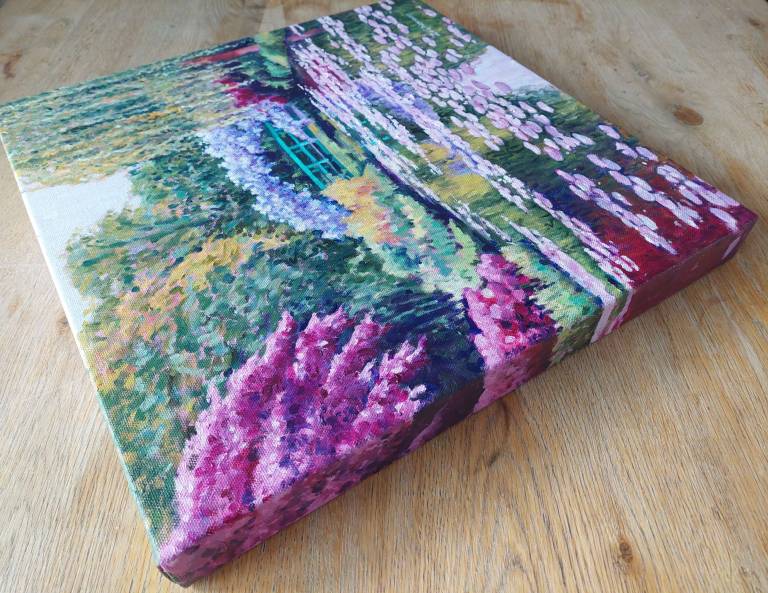 Monet's bridge and reflections - Zoe Elizabeth Norman