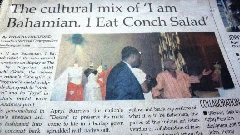 I Am Bahamian. I Eat Conch Salad - 