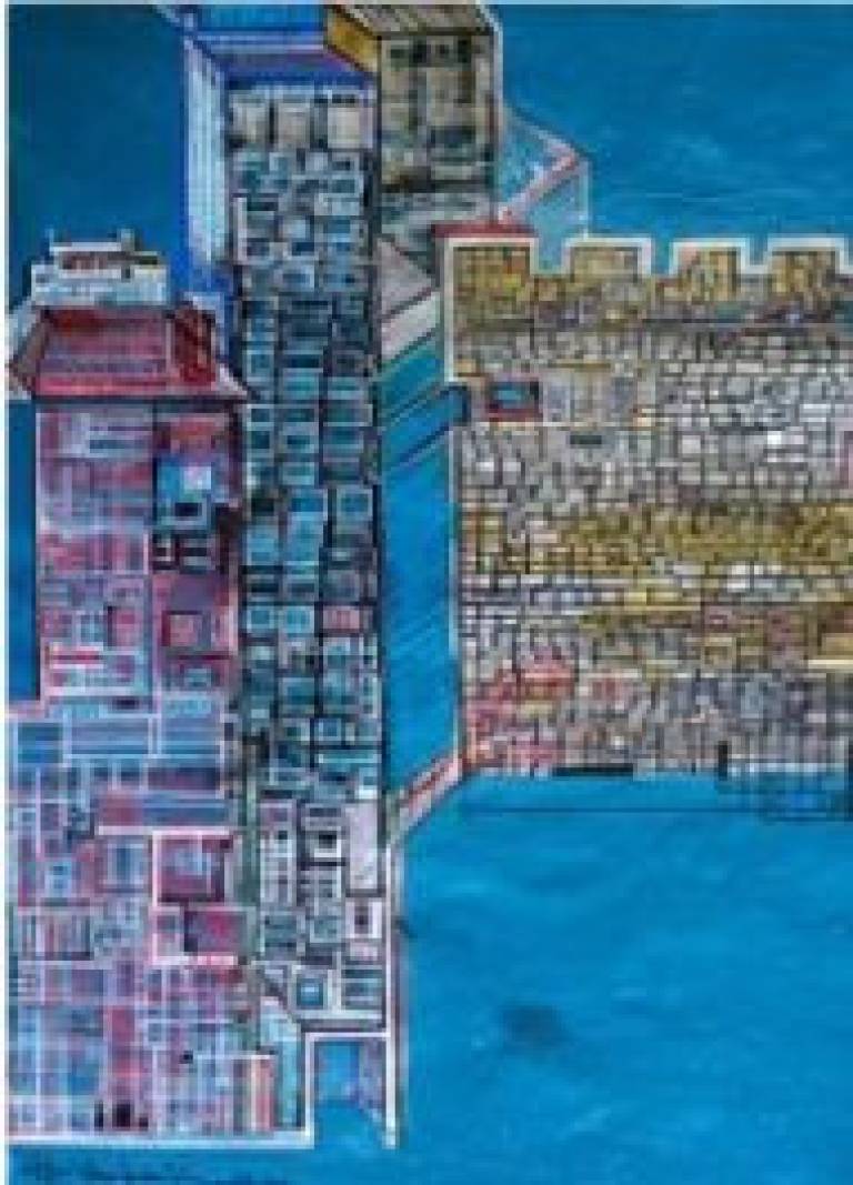 Alix Godon - Water Intruding into the Seafront Wall of a Fortress  - Infiltration d’Eau dans 