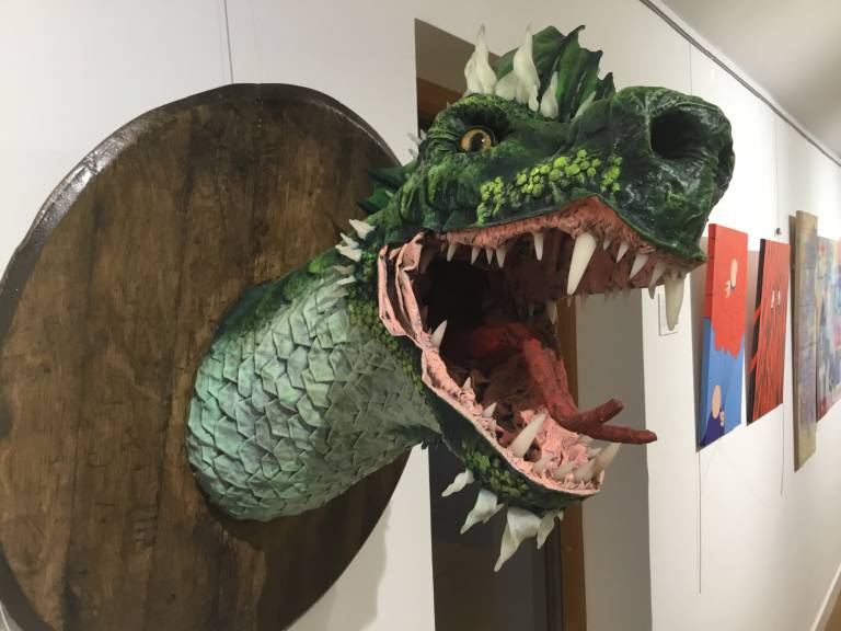 Green dragon - Dom Buxton