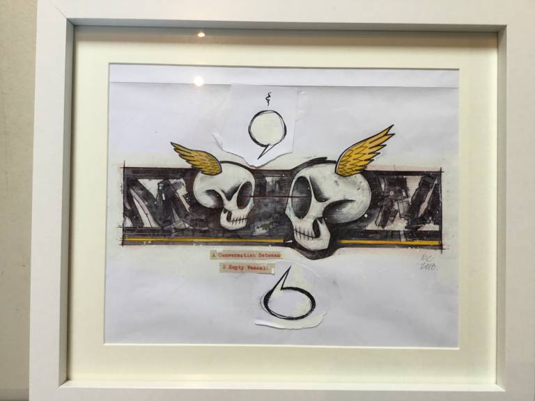 Conversation between 2 empty vessels  - Mark Carmichael 