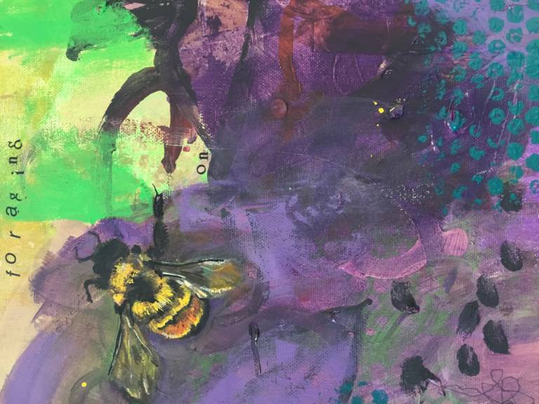 Gemma Hare - foraging on flowers