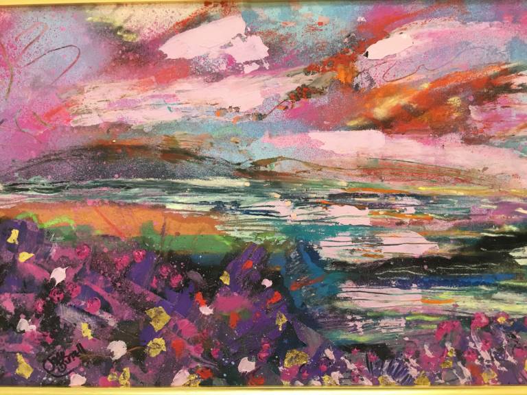 Sea pinks sunrise  - Jane Birrell