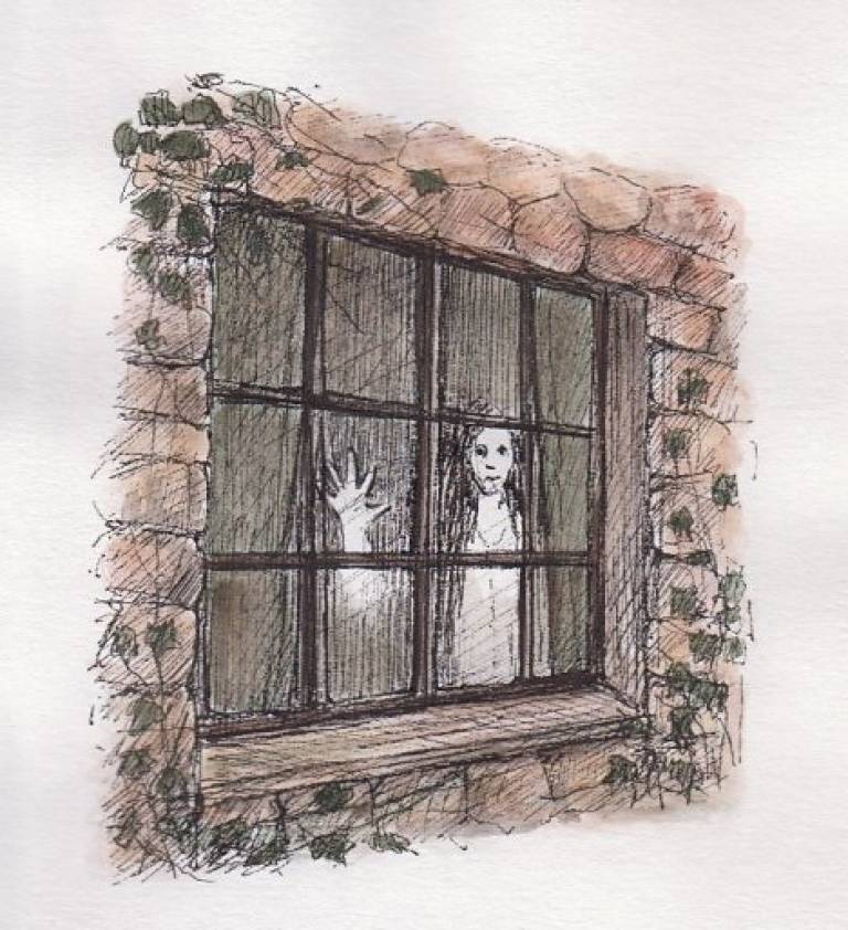 Ivy window - Fiona Michie 