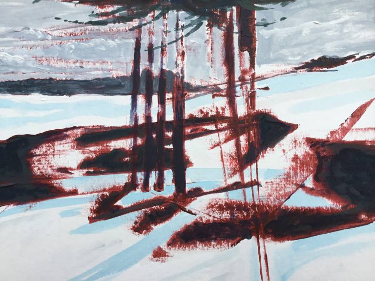 Snow on pines - David Lloyd