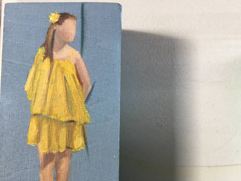 Stephanie Vandem - Yellow dress