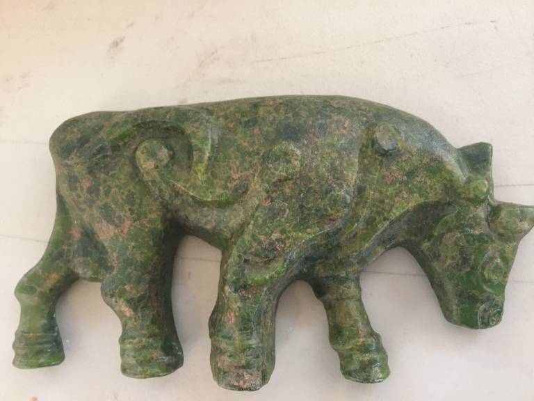 Ashley Brammer - Green Pictish Bull