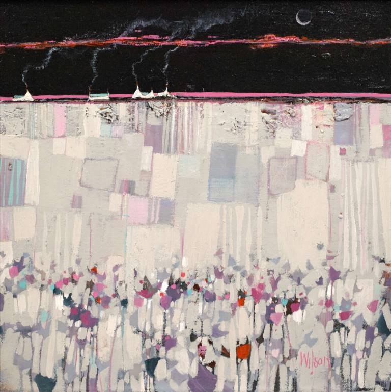 Waning Crescent And Smokey Lums, Argyll - Gordon Wilson