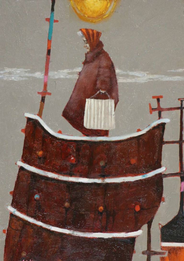 The Lonely Shopper (sold) - Gordon Wilson