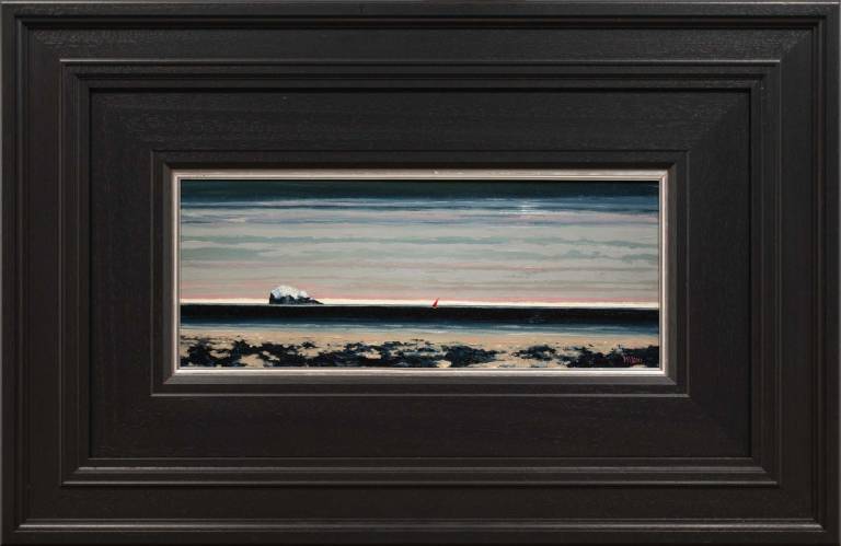 Single Sail Off Bass Rock - Gordon Wilson