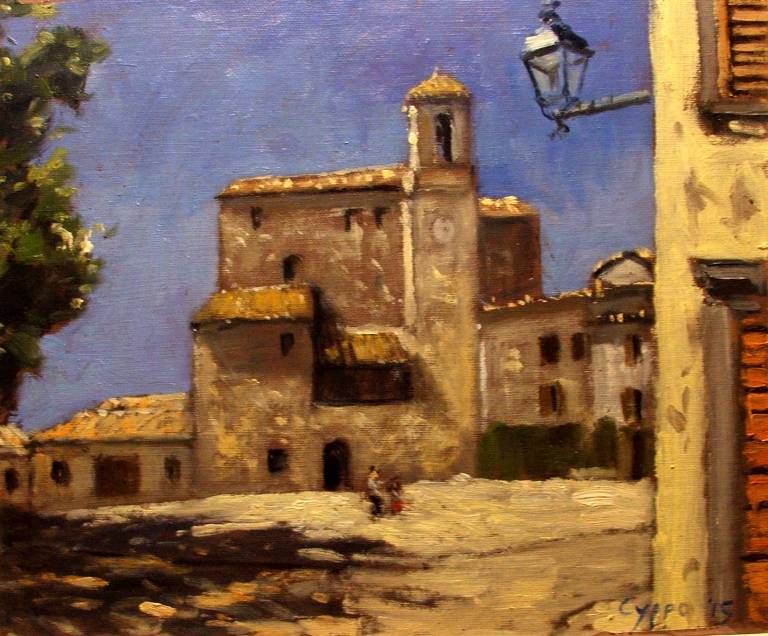 La Piazza del Popolo. Izzalini - Cyppo  Streatfeild