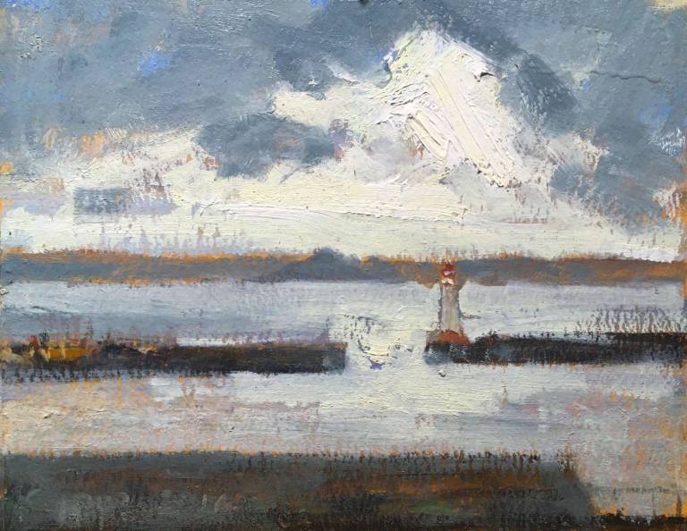 Lighthouse in Newlyn SOLD - Cyppo  Streatfeild