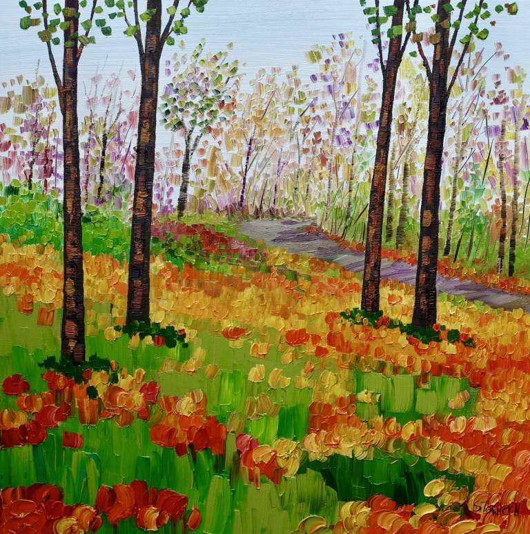 Autumn Colours Kelvingrove - Sheila Fowler
