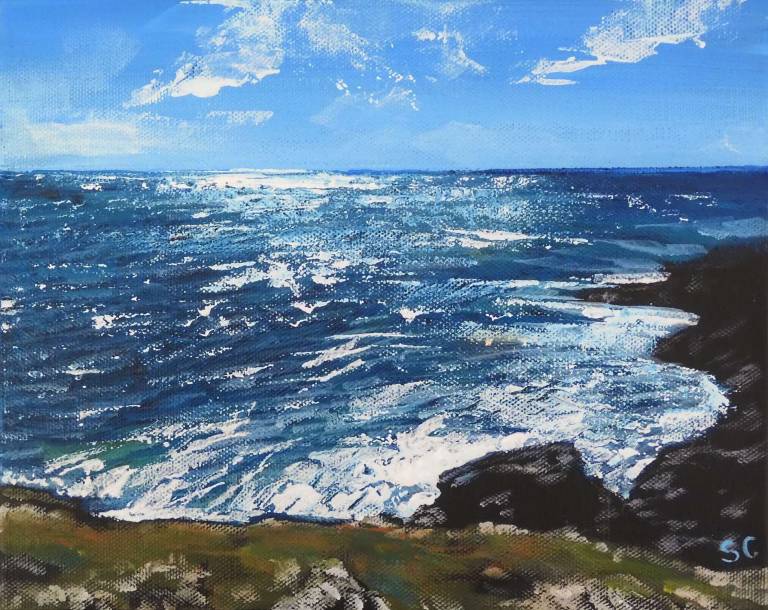 Dark Rocks, Bright Sea - Stella Clarke